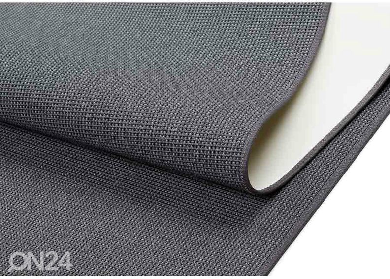 Narma sileäkudosmatto Limo™ carbon pyöreä Ø 160 cm kuvasuurennos