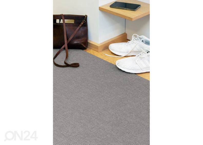 Narma sileäkudosmatto Limo™ linen 80x300 cm kuvasuurennos