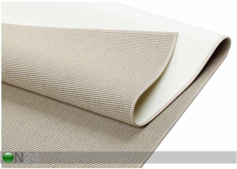 Narma sileäkudosmatto Limo™ sand 80x350 cm kuvasuurennos