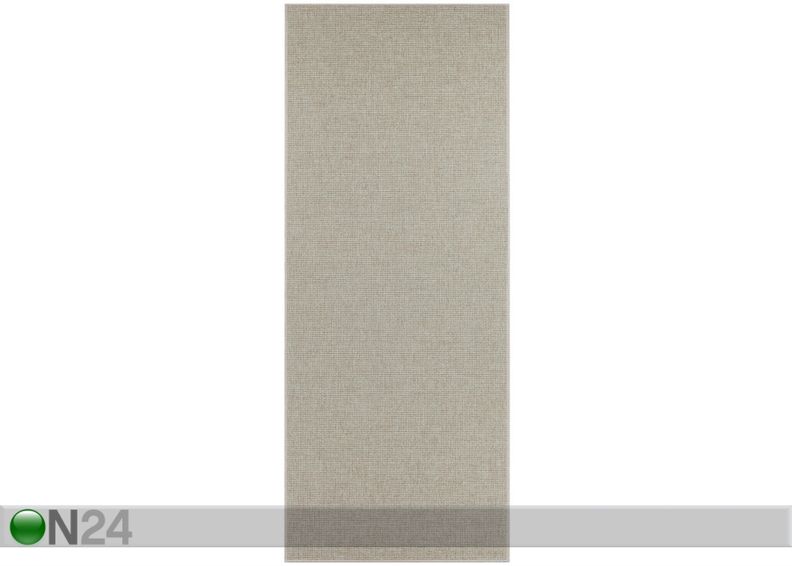 Narma sileäkudosmatto Limo™ sand 80x350 cm kuvasuurennos