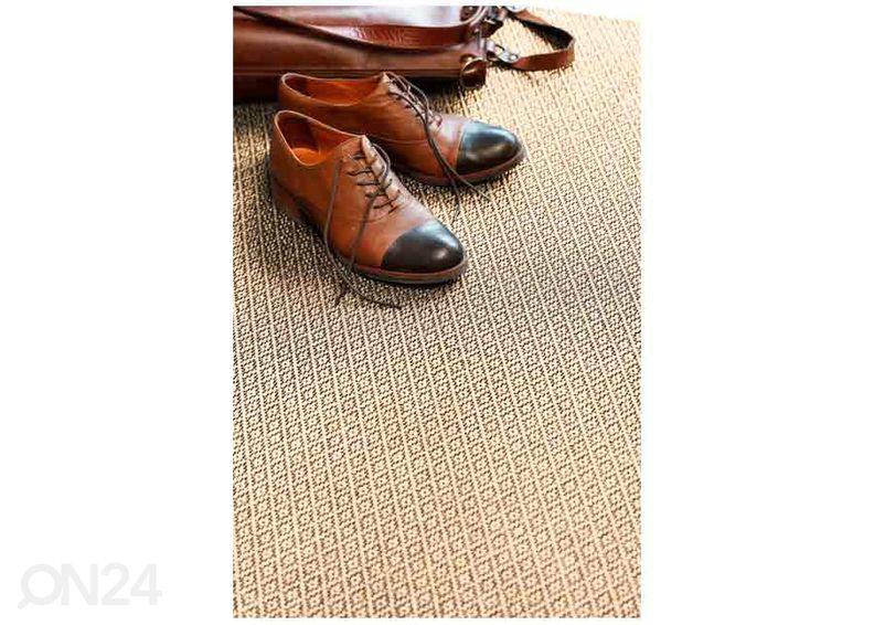 Narma sileäpintainen matto Bello™ beige 80x200 cm kuvasuurennos