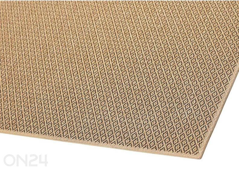 Narma sileäpintainen matto Bello™ beige 80x400 cm kuvasuurennos