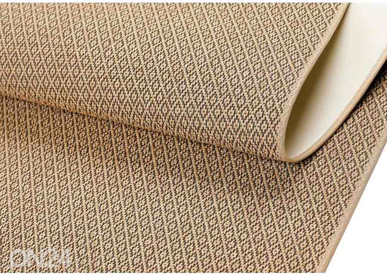 Narma sileäpintainen matto Bello™ beige pyöreä Ø 160 cm kuvasuurennos