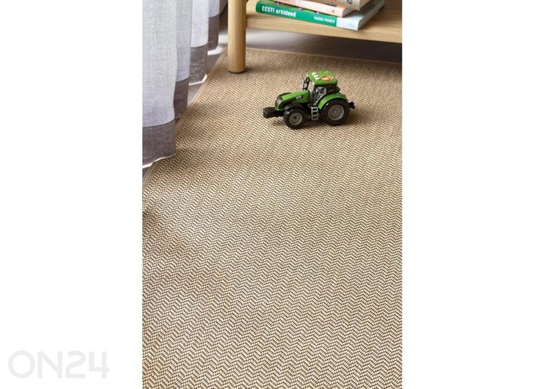 Narma sileäpintainen matto Bravo™ beige 60x80 cm kuvasuurennos