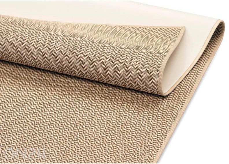 Narma sileäpintainen matto Bravo™ beige 60x80 cm kuvasuurennos