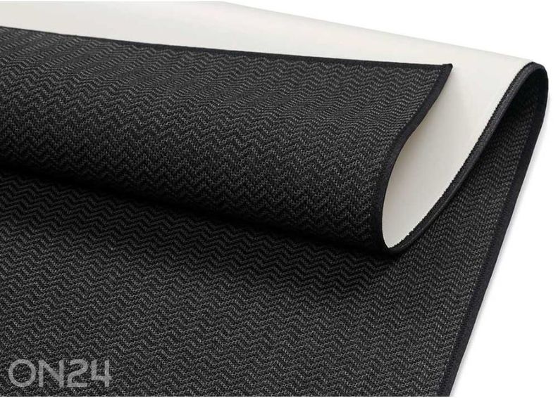 Narma sileäpintainen matto Bravo™ black 60x80 cm kuvasuurennos