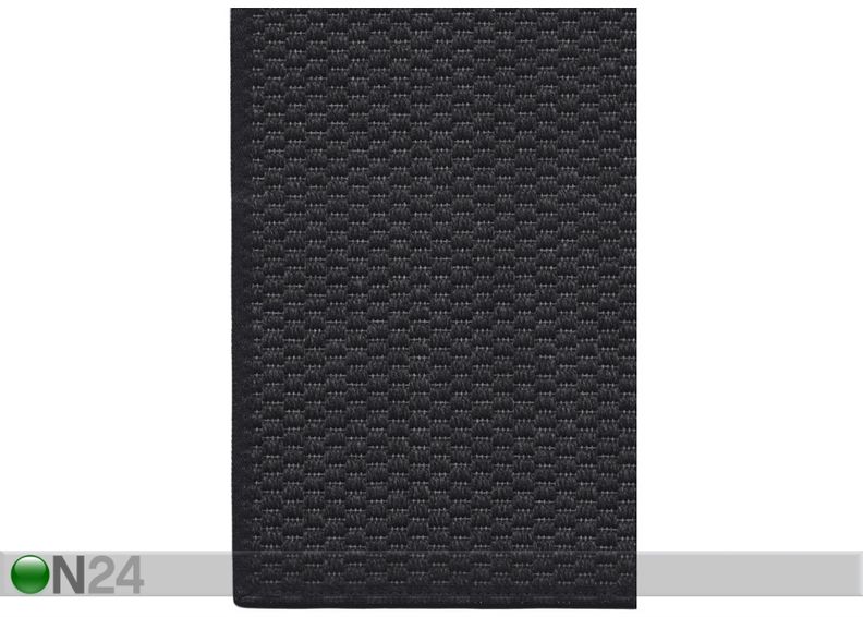 Narma sileäsidosmatto Bono black 80x150 cm kuvasuurennos