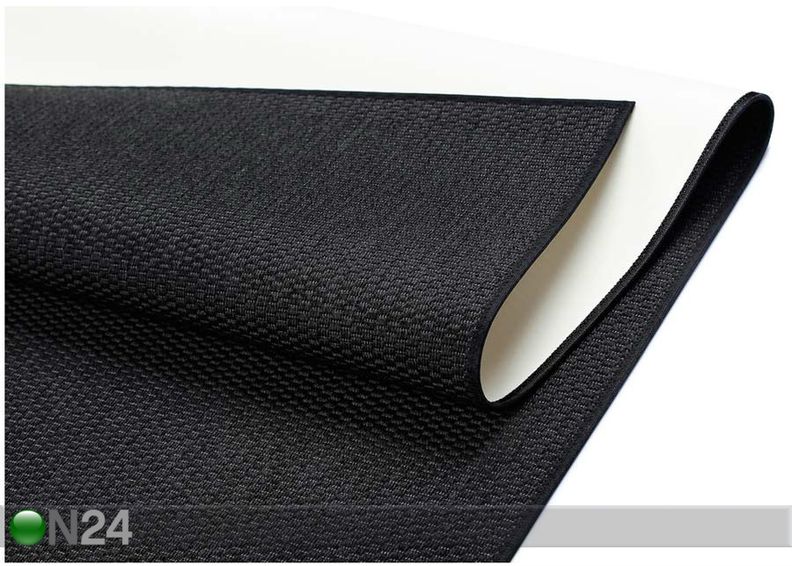 Narma sileäsidosmatto Bono black 80x150 cm kuvasuurennos