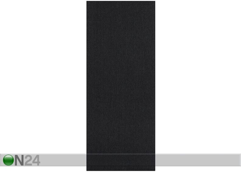 Narma sileäsidosmatto Bono black 80x150 cm kuvasuurennos