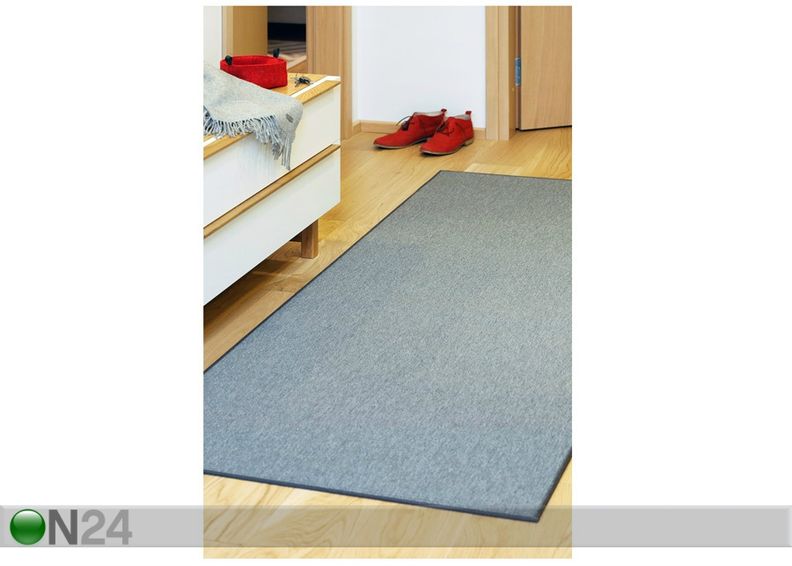 Narma sileäsidosmatto Credo grey 80x150 cm kuvasuurennos