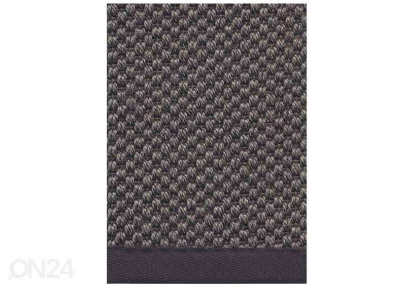 Narma sisalmatto Dragon™ anthracite pyöreä Ø 200 cm kuvasuurennos