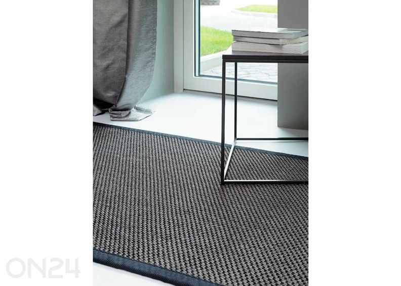 Narma sisalmatto Dragon™ anthracite pyöreä Ø 200 cm kuvasuurennos