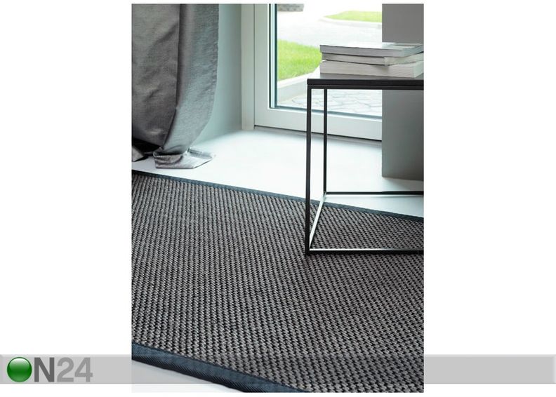 Narma sisalmatto Dragon™ antrasiitti 133x200 cm kuvasuurennos