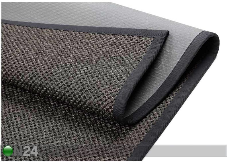 Narma sisalmatto Dragon™ antrasiitti 300x400 cm kuvasuurennos
