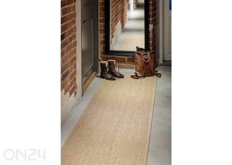 Narma sisalmatto Dragon™ beige 80x300 cm kuvasuurennos