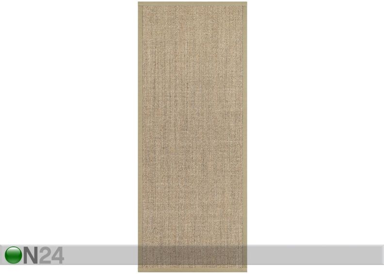 Narma sisalmatto Livos beige 80x150 cm kuvasuurennos