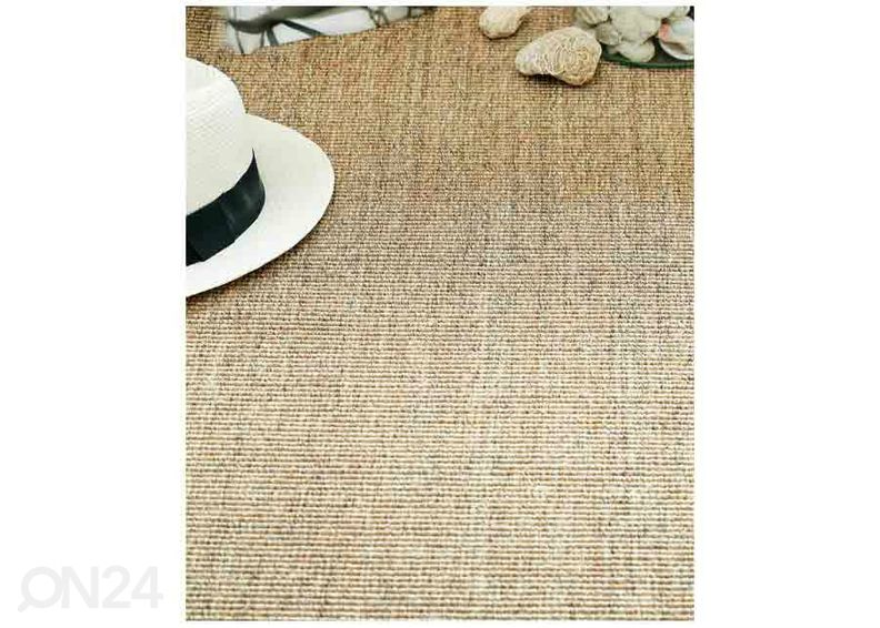 Narma sisalmatto Livos™ beige pyöreä Ø 160 cm kuvasuurennos