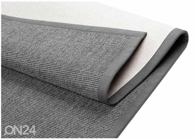 Narma sisalmatto Livos™ harmaa 160x240 cm kuvasuurennos
