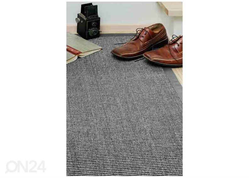 Narma sisalmatto Livos™ harmaa 80x160 cm kuvasuurennos