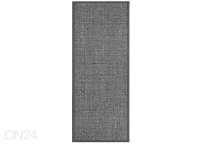 Narma sisalmatto Livos™ harmaa 80x160 cm kuvasuurennos