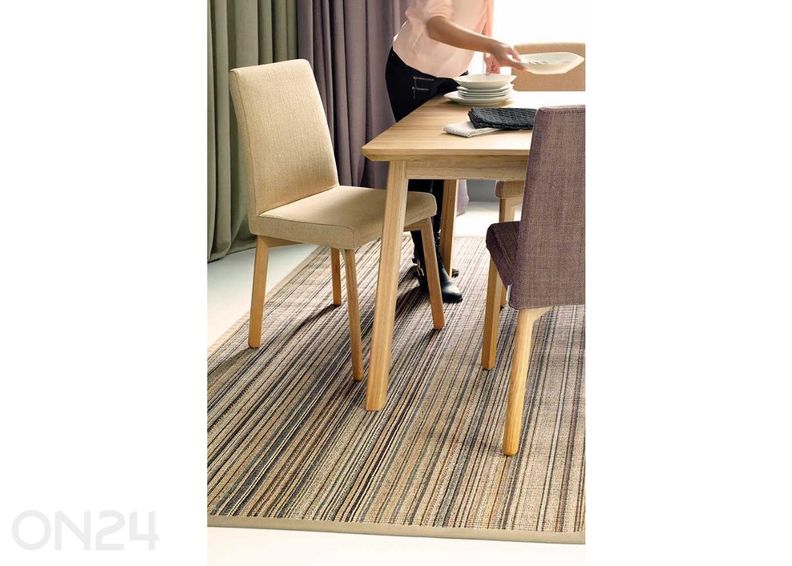 Narma sisalmatto Livos™ multi pyöreä Ø 160 cm kuvasuurennos