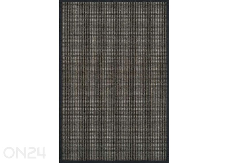 Narma sisalmatto Livos™ musta-ruskea 100x160 cm kuvasuurennos