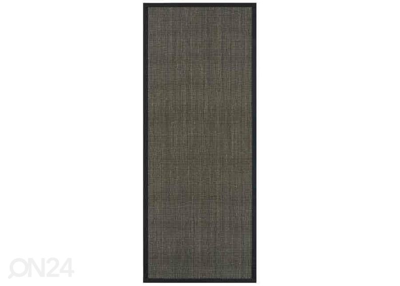 Narma sisalmatto Livos™ musta-ruskea 300x400 cm kuvasuurennos