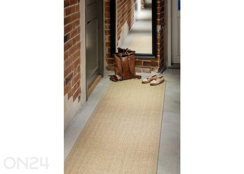 Narma sisalmatto Tuna™ beige pyöreä Ø 160 cm kuvasuurennos