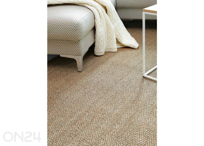 Narma sisalmatto Tuna™ beige pyöreä Ø 160 cm kuvasuurennos