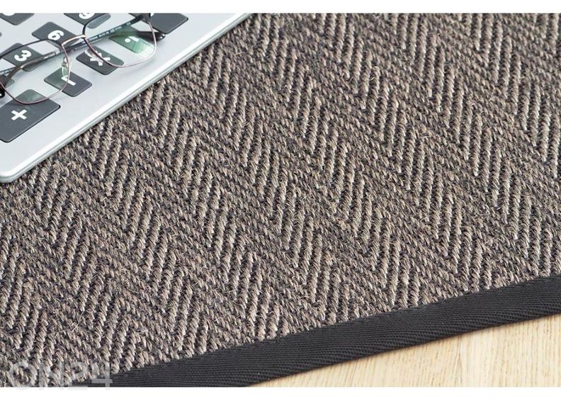 Narma sisalmatto Tuna™ carbon 80x160 cm kuvasuurennos