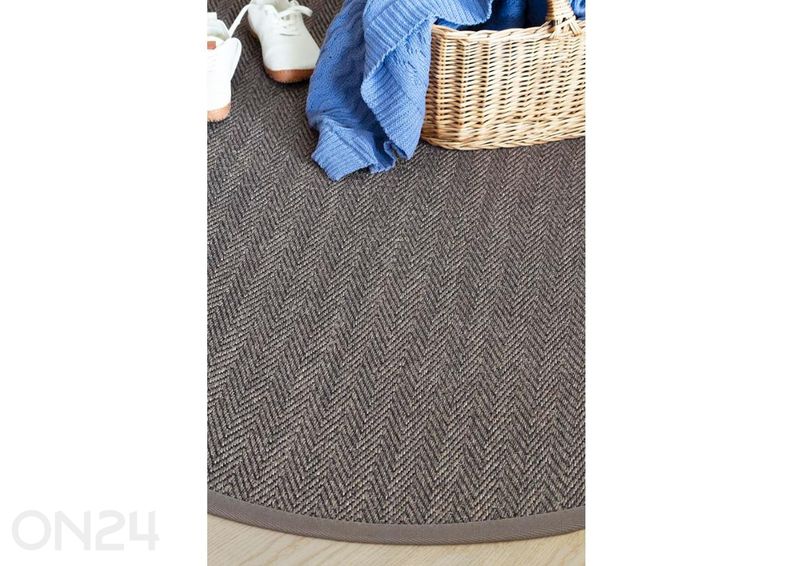 Narma sisalmatto Tuna™ cocoa pyöreä Ø 160 cm kuvasuurennos