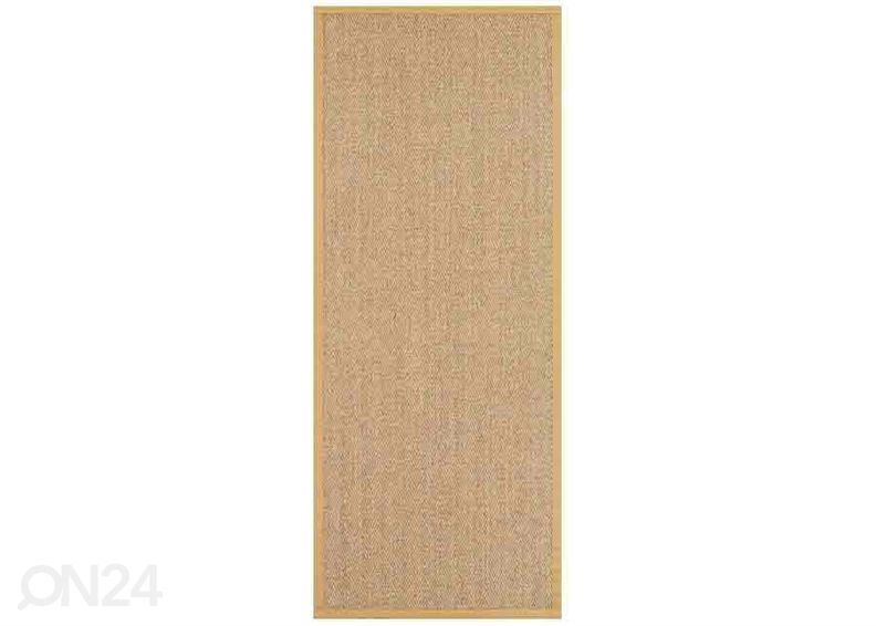 Narma sisalmatto Tuna gold 80x150 cm kuvasuurennos