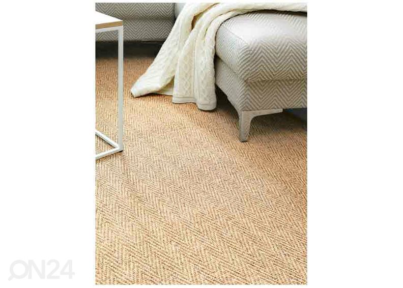 Narma sisalmatto Tuna™ gold 80x160 cm kuvasuurennos