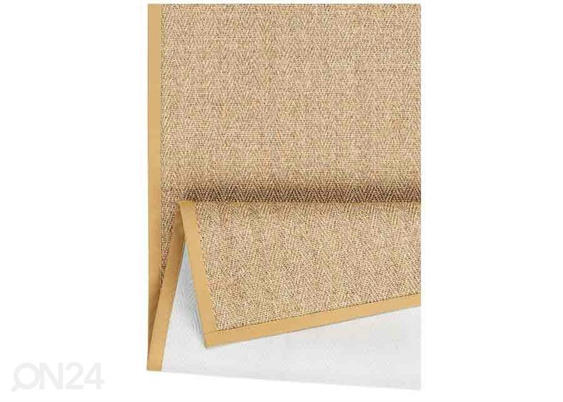 Narma sisalmatto Tuna™ gold 80x160 cm kuvasuurennos