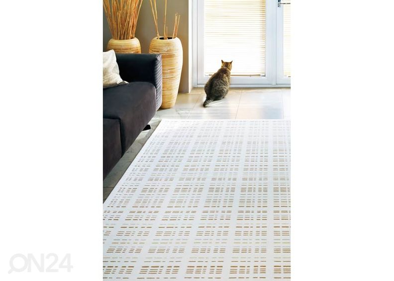 Narma smartWeave® BASIC matto Bog white 140x200 cm kuvasuurennos