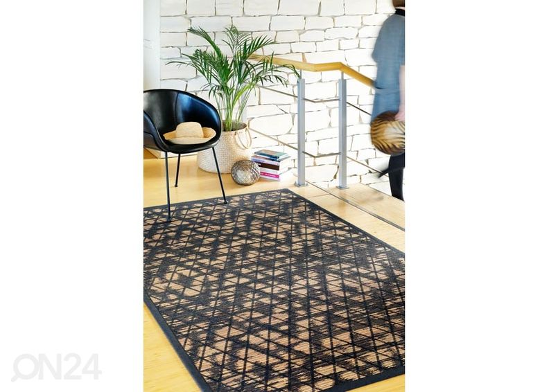 Narma smartWeave® BASIC matto Kuma carbon 200x300 cm kuvasuurennos