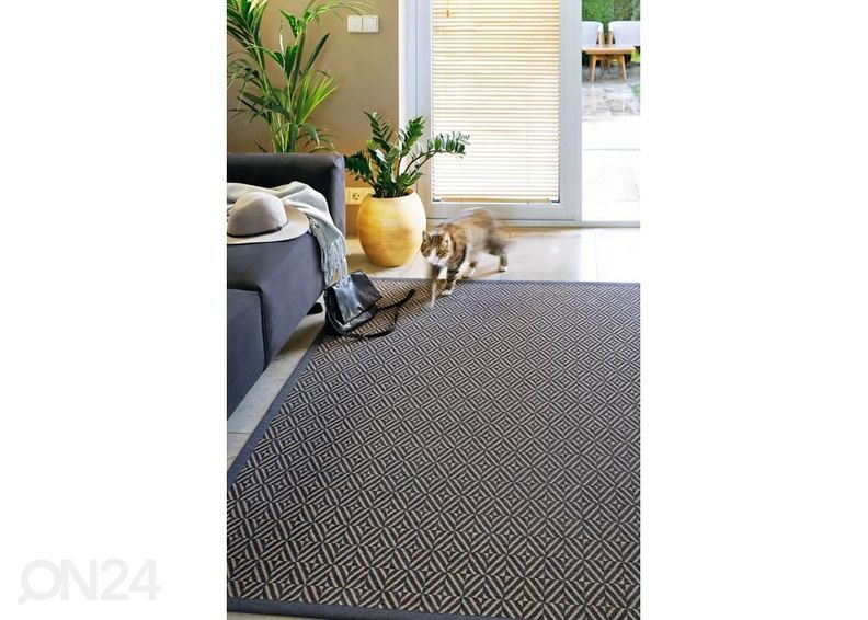 Narma smartWeave® BASIC TWIN matto Pyhä carbon 160x230 cm kuvasuurennos