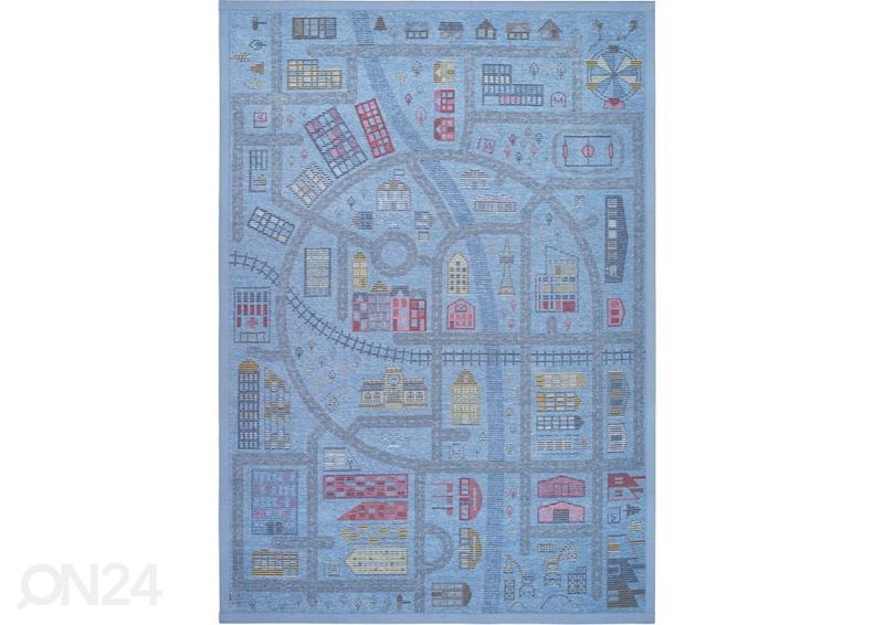NARMA smartWeave® DUO matto Ülejõe blue-green 140x200 cm kuvasuurennos