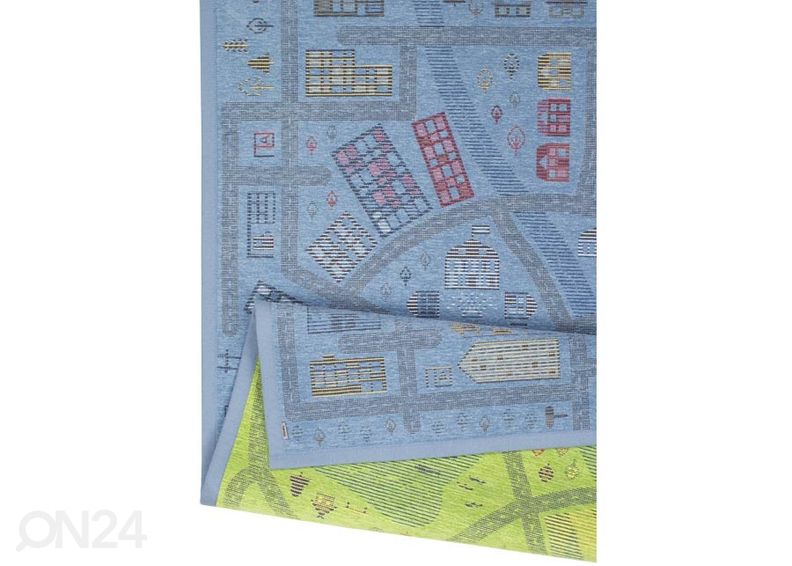 NARMA smartWeave® DUO matto Ülejõe blue-green 140x200 cm kuvasuurennos