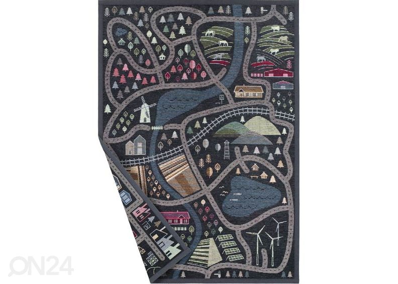 Narma smartWeave® DUO matto Ülejõe carbon 100x160 cm kuvasuurennos