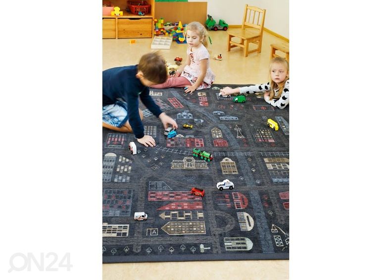 NARMA smartWeave® DUO matto Ülejõe carbon 140x200 cm kuvasuurennos