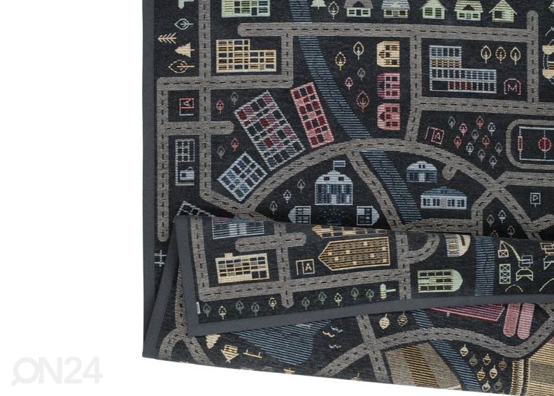 NARMA smartWeave® DUO matto Ülejõe carbon 140x200 cm kuvasuurennos