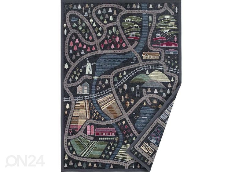NARMA smartWeave® DUO matto Ülejõe carbon 160x230 cm kuvasuurennos