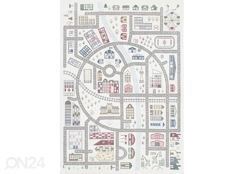 Narma smartWeave® DUO matto Ülejõe white 100x160 cm kuvasuurennos