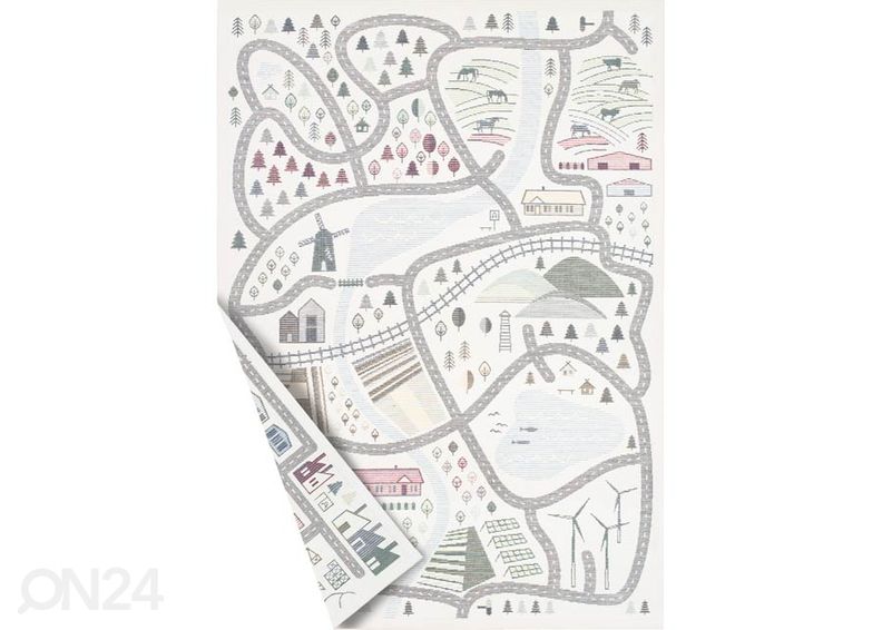 Narma smartWeave® DUO matto Ülejõe white 100x160 cm kuvasuurennos