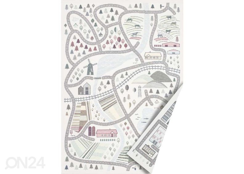 NARMA smartWeave® DUO matto Ülejõe white 160x230 cm kuvasuurennos