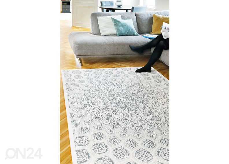 NARMA smartWeave® matto Illuka white 140x200 cm kuvasuurennos