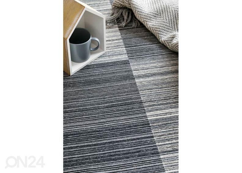 NARMA smartWeave® matto Kastna harmaa 140x200 cm kuvasuurennos
