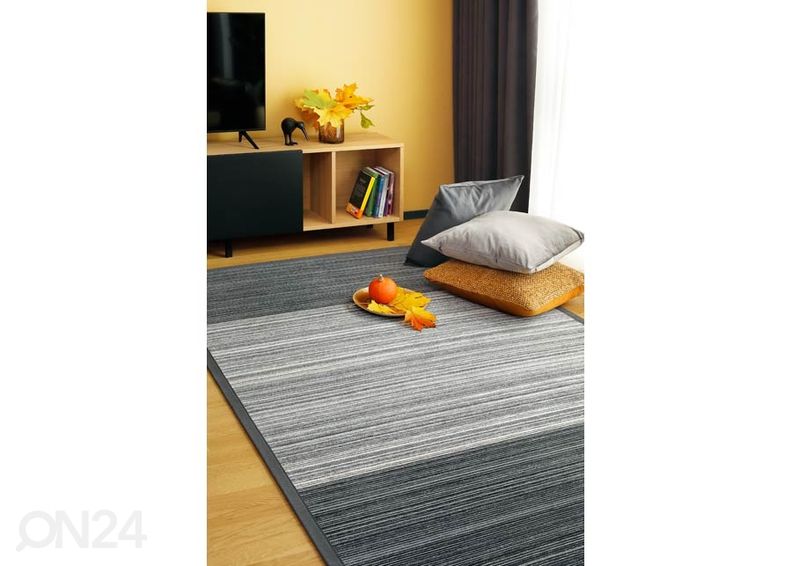 NARMA smartWeave® matto Kastna harmaa 140x200 cm kuvasuurennos