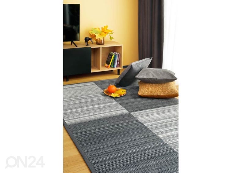 NARMA smartWeave® matto Kastna harmaa 140x200 cm kuvasuurennos